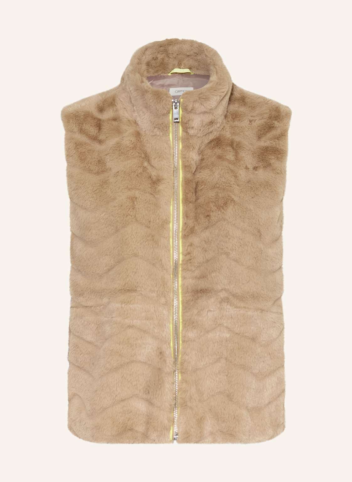 Cartoon Kunstpelz-Weste braun von CARTOON