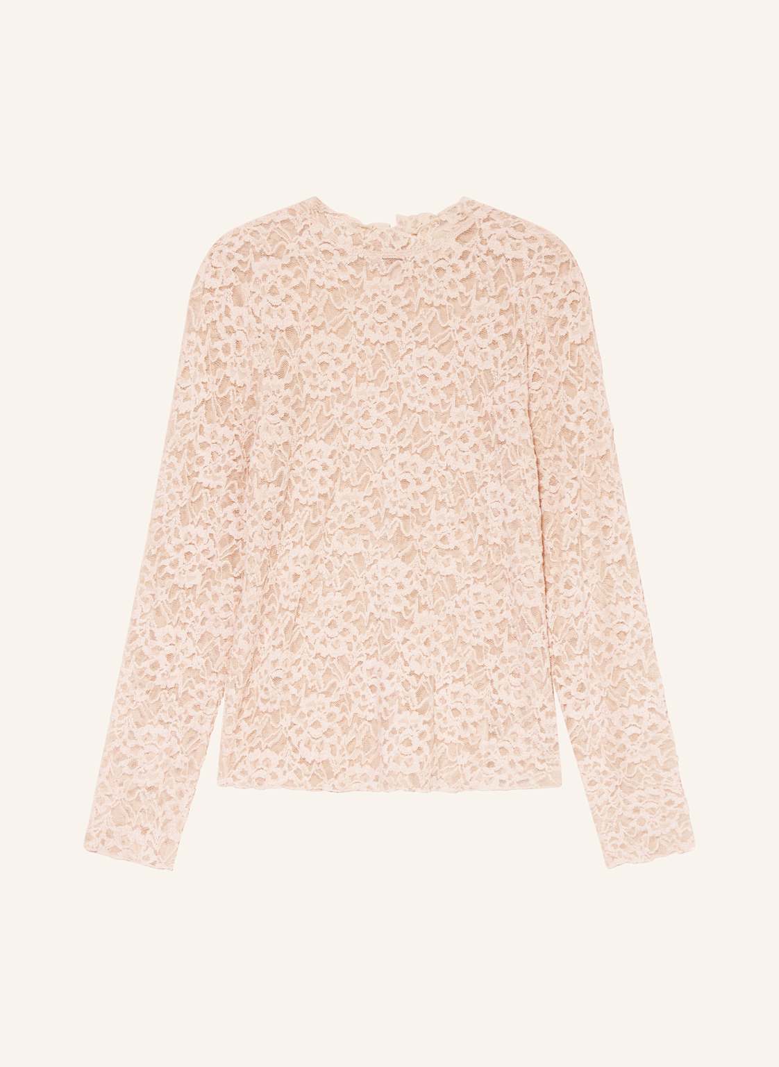 Cartoon Longsleeve Aus Spitze pink von CARTOON