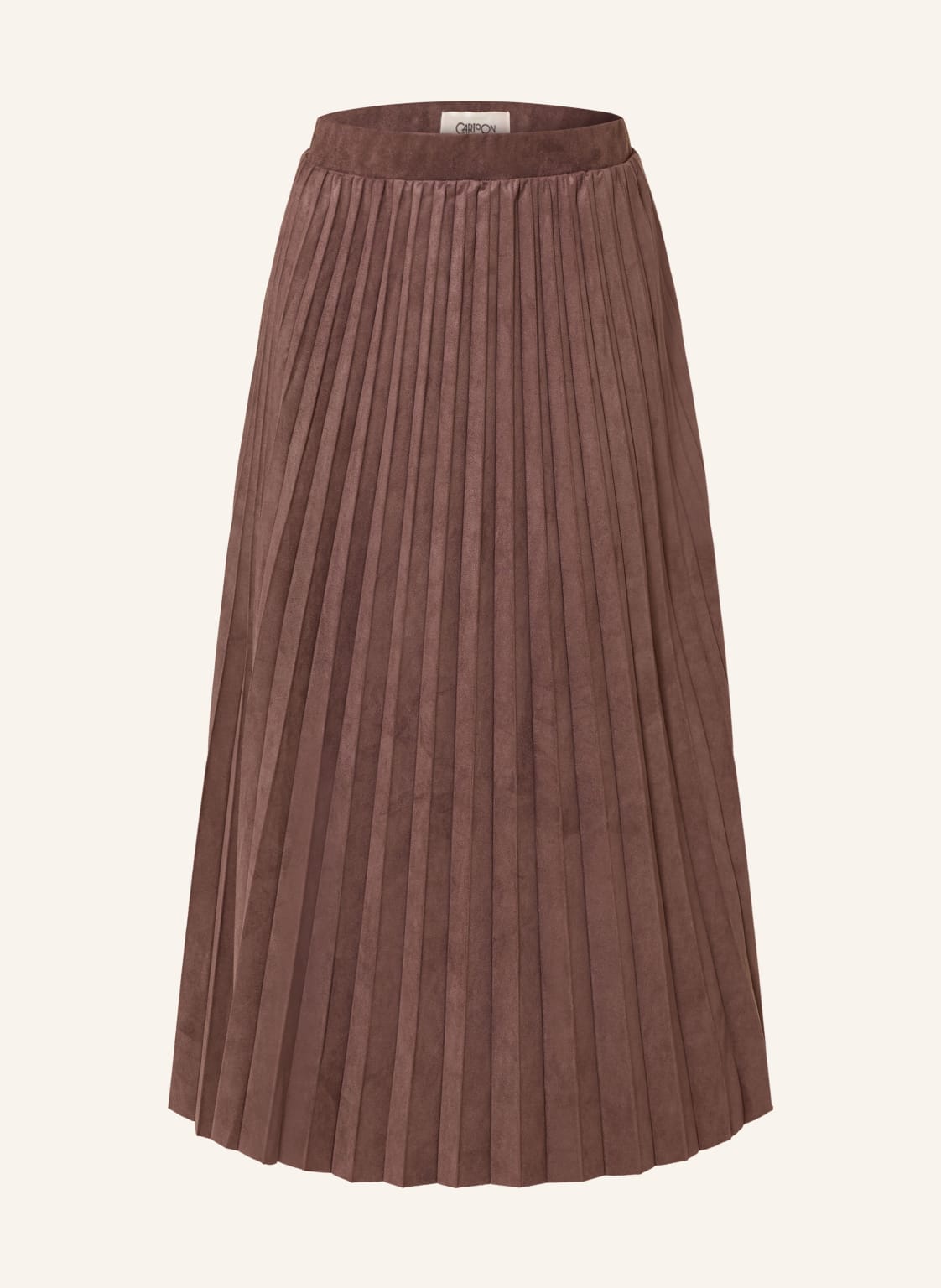 Cartoon Plisseerock braun von CARTOON