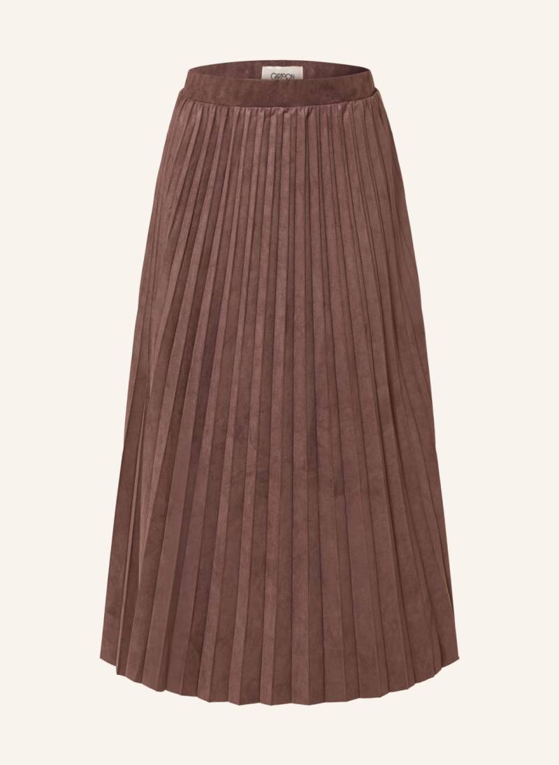 Cartoon Plisseerock braun von CARTOON