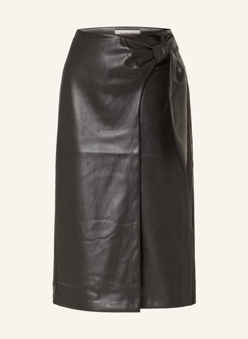 Cartoon Rock In Lederoptik schwarz von CARTOON