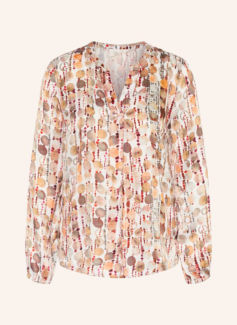 Cartoon Satinbluse braun von CARTOON