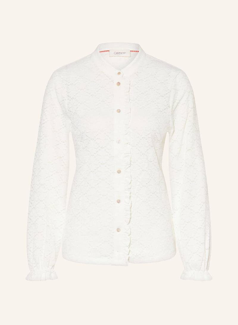 Cartoon Spitzenbluse weiss von CARTOON