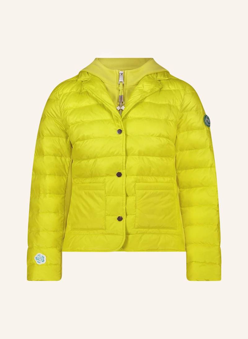 Cartoon Steppjacke Mit Herausnehmbarer Blende gelb von CARTOON