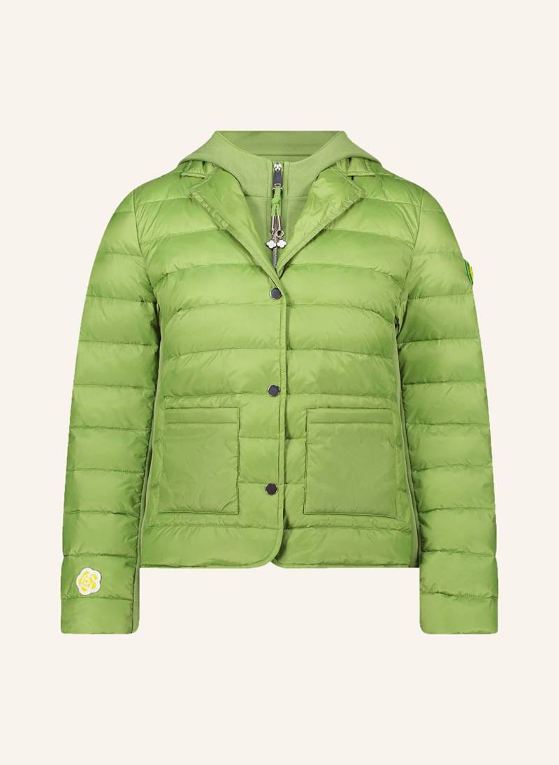 Cartoon Steppjacke Mit Herausnehmbarer Blende gruen von CARTOON