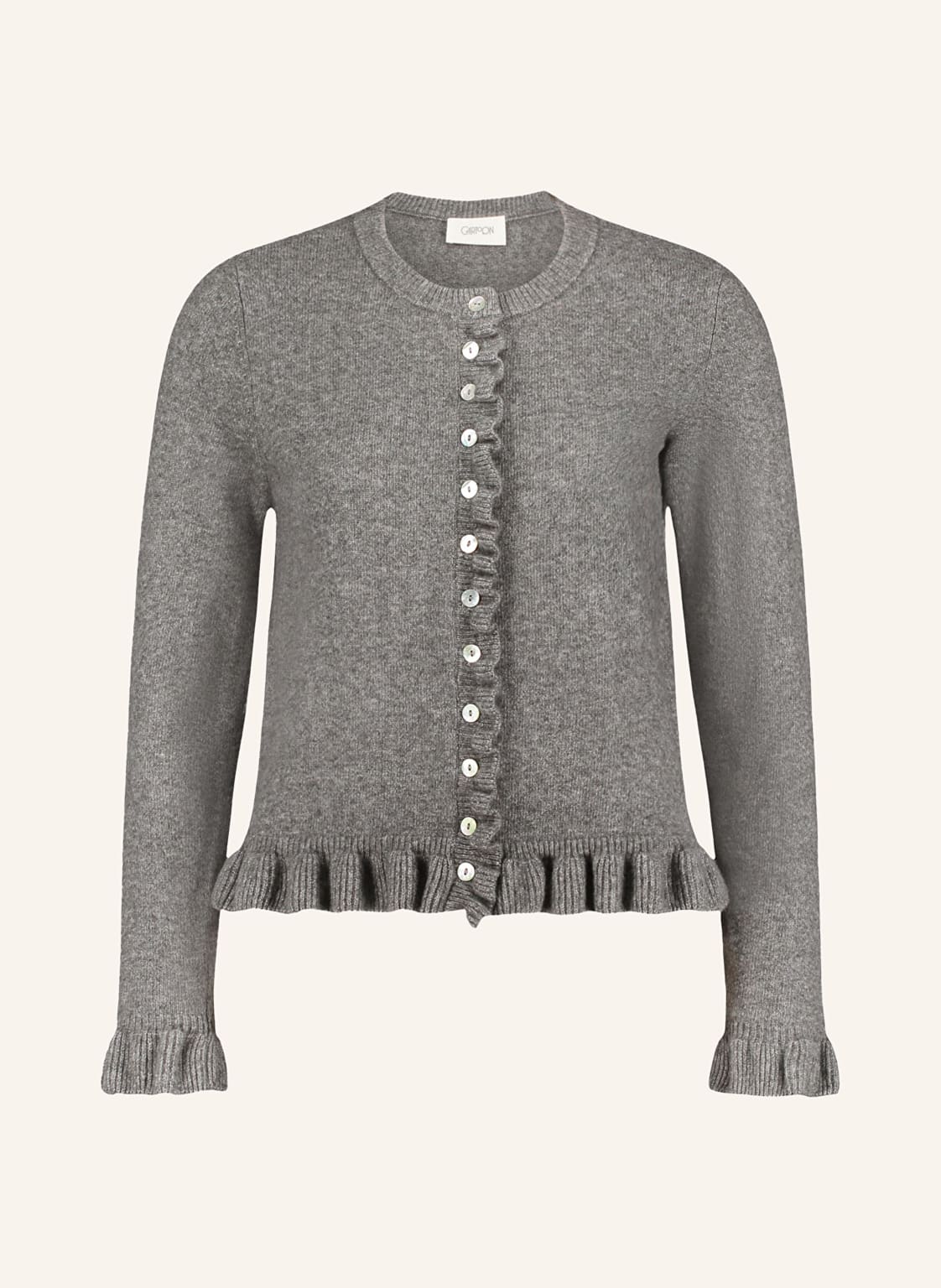 Cartoon Strickjacke grau von CARTOON