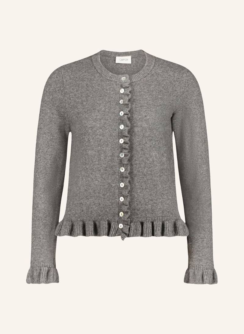 Cartoon Strickjacke grau von CARTOON