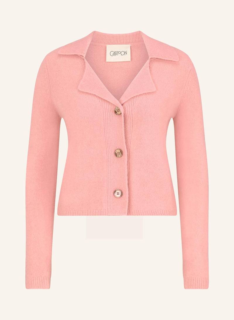 Cartoon Strickjacke rosa von CARTOON