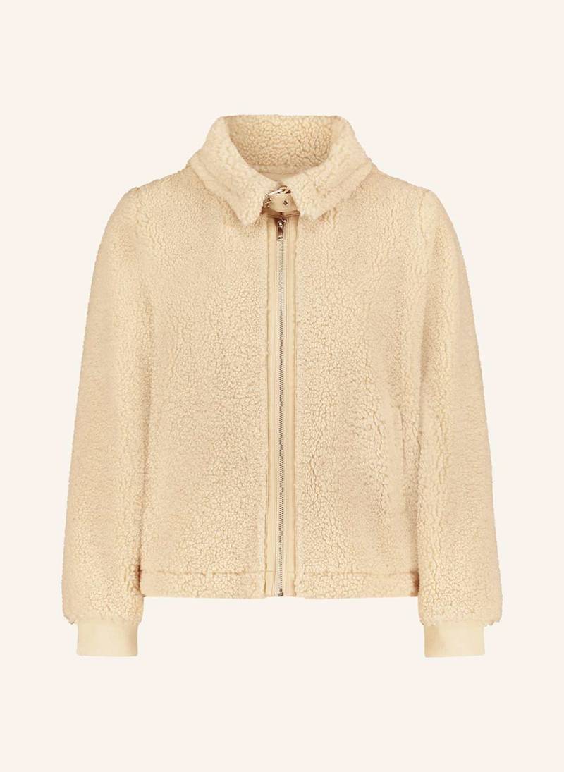 Cartoon Teddyfell-Jacke beige von CARTOON