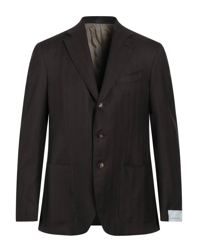 CARUSO Blazer Herren Dunkelbraun von CARUSO