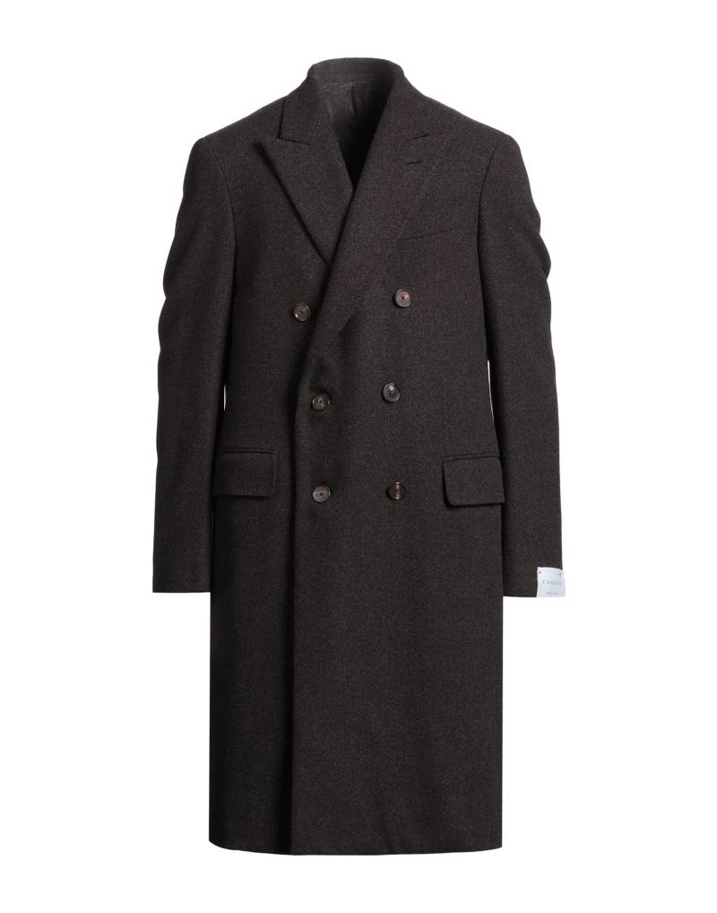 CARUSO Mantel Herren Schokobraun von CARUSO
