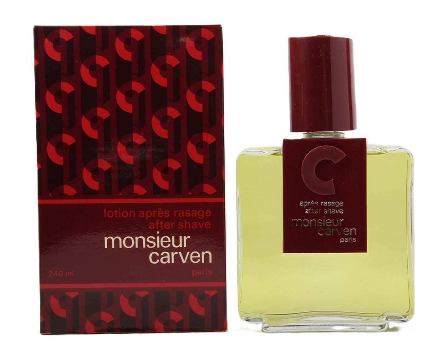 CARVEN After Shave Lotion MONSIEUR de CARVEN After Shave lotion 240 ML vintage von CARVEN