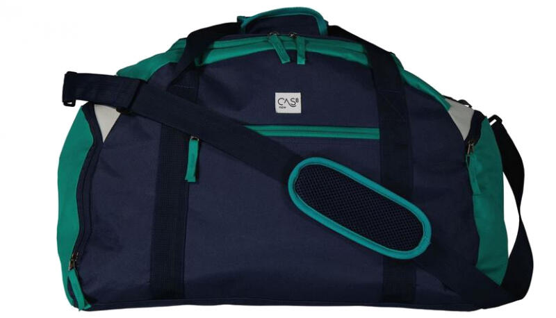 CAS8 - CAS8 Sport/ Reisetasche Gewebe aufsteckbar navy-mint Blau von CAS8
