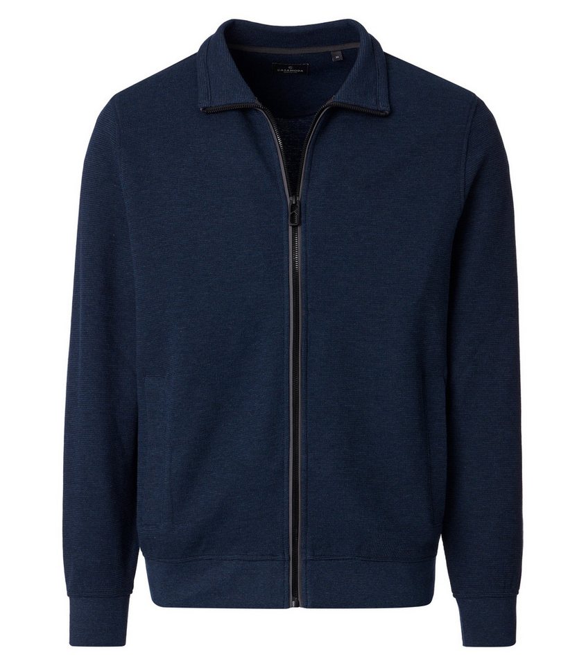 CASA DOMA Rundhalspullover Sweatjacke von CASA DOMA