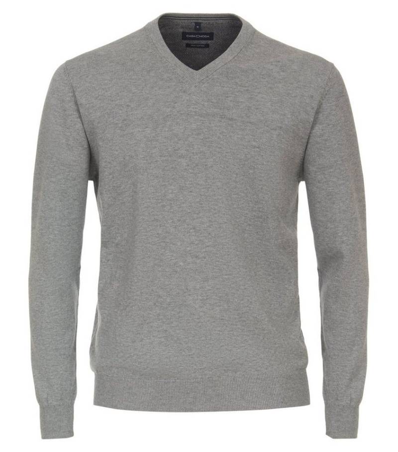 CASA DOMA Strickpullover Pullover mit V-Ausschnitt uni 004430 von CASA DOMA