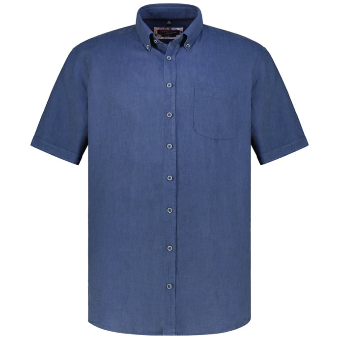 CASA MODA Freizeithemd aus Leinen, Short Style CASA MODA Freizeithemd aus Leinen, Short Style von CASA MODA