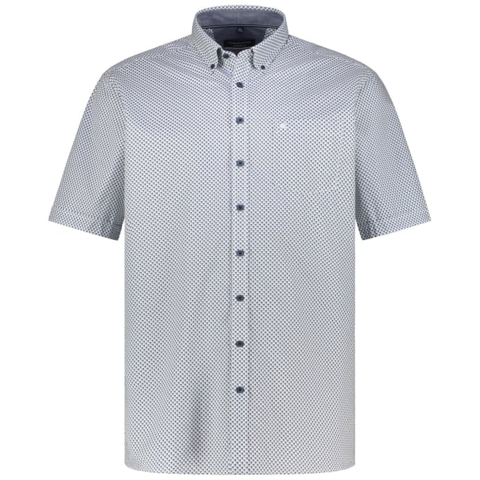 CASA MODA Freizeithemd mit Allover-Muster, Short Style von CASA MODA