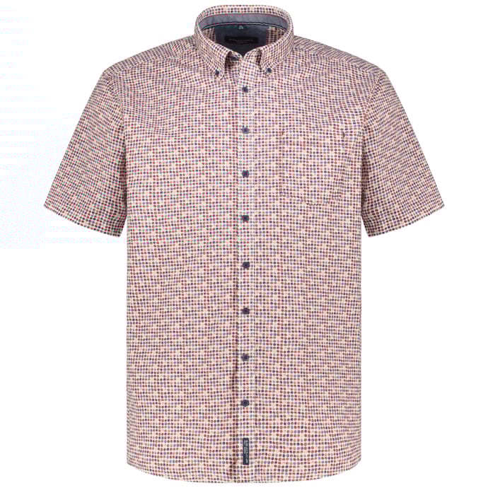 CASA MODA Freizeithemd mit Allover-Print, Short Style CASA MODA Freizeithemd mit Allover-Print, Short Style von CASA MODA