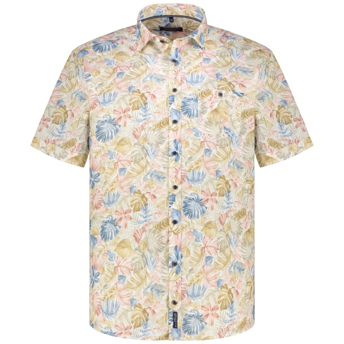 CASA MODA Freizeithemd mit Allover-Print, Short Style CASA MODA Freizeithemd mit Allover-Print, Short Style von CASA MODA