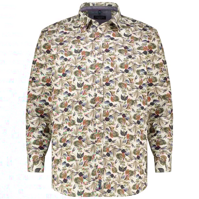 CASA MODA Freizeithemd mit Allover-Print CASA MODA Freizeithemd mit Allover-Print von CASA MODA