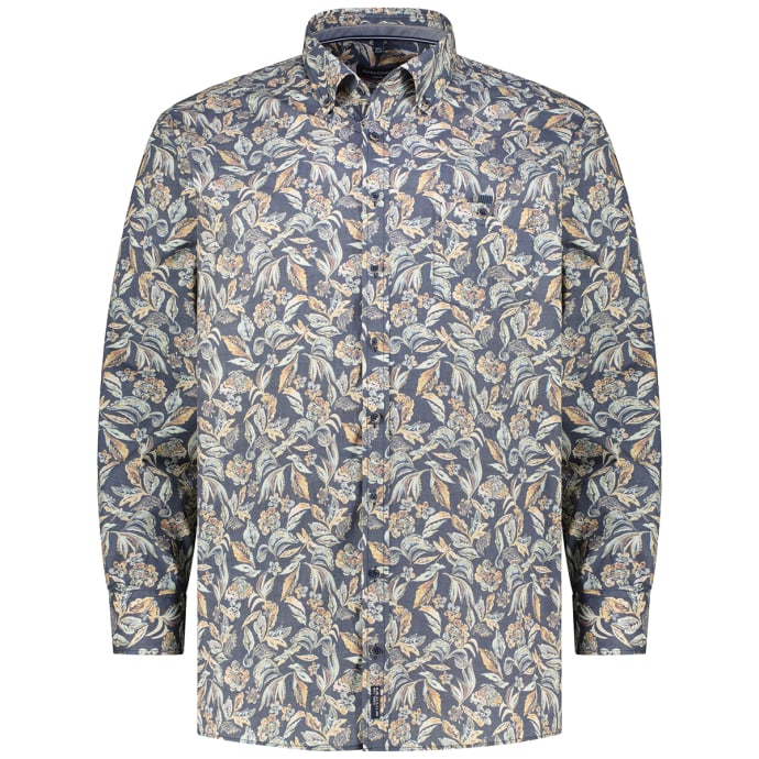 CASA MODA Freizeithemd mit Allover-Print CASA MODA Freizeithemd mit Allover-Print von CASA MODA
