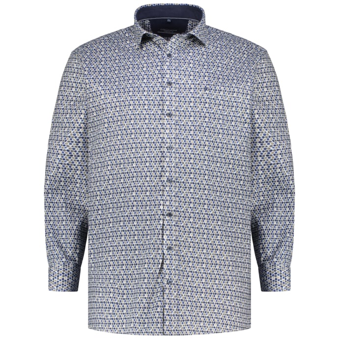 CASA MODA Freizeithemd mit Allover-Print CASA MODA Freizeithemd mit Allover-Print von CASA MODA
