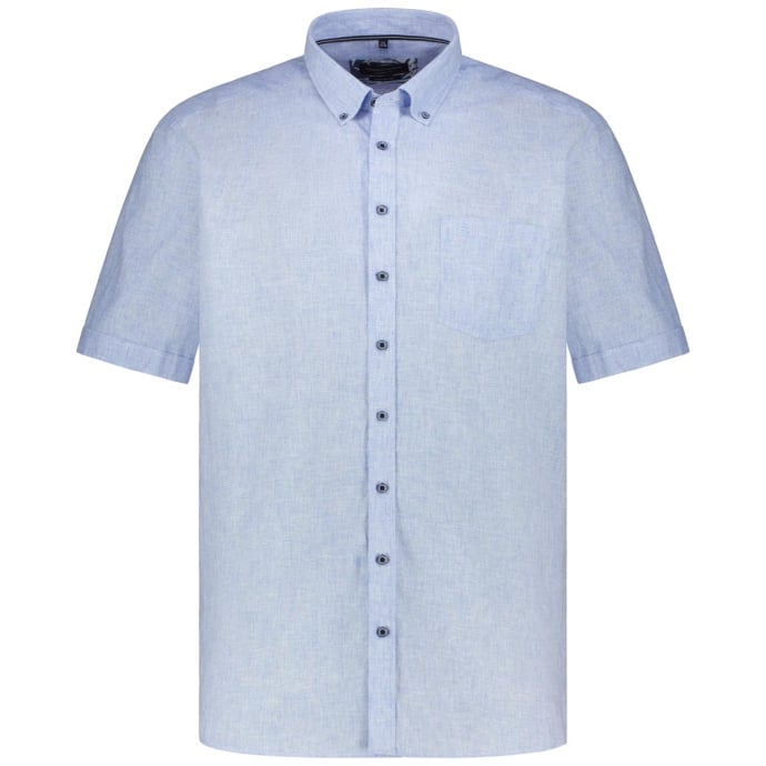 CASA MODA Freizeithemd mit Leinen, Short Style von CASA MODA
