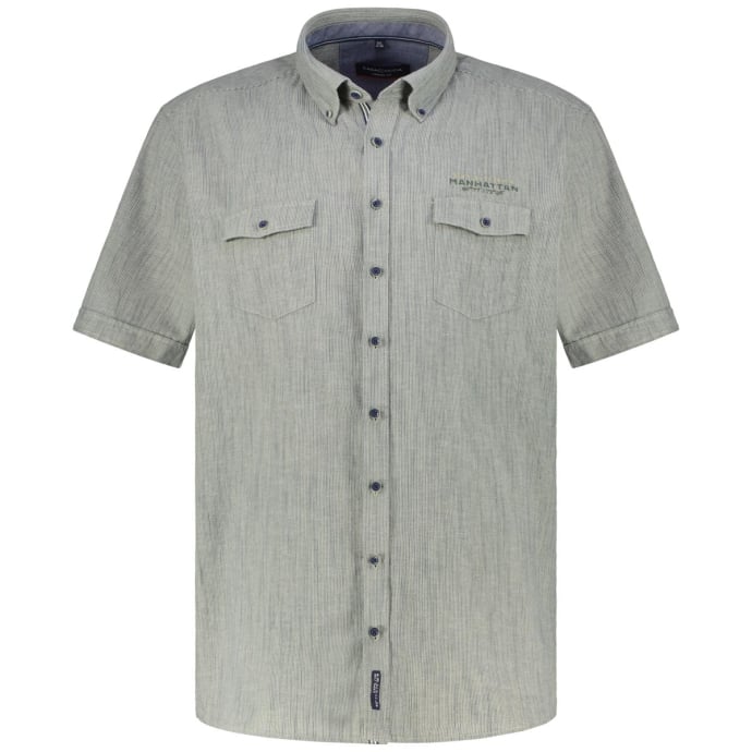 CASA MODA Freizeithemd mit Leinen, Short Style von CASA MODA