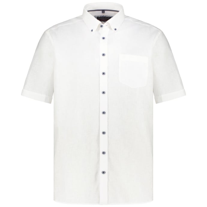 CASA MODA Freizeithemd mit Leinen, Short Style von CASA MODA