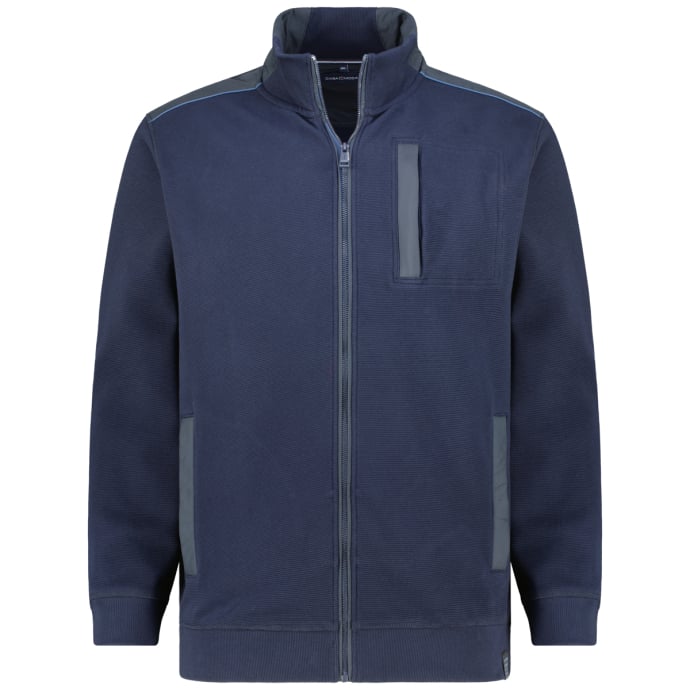 CASA MODA Sweatjacke mit Elasthan von CASA MODA