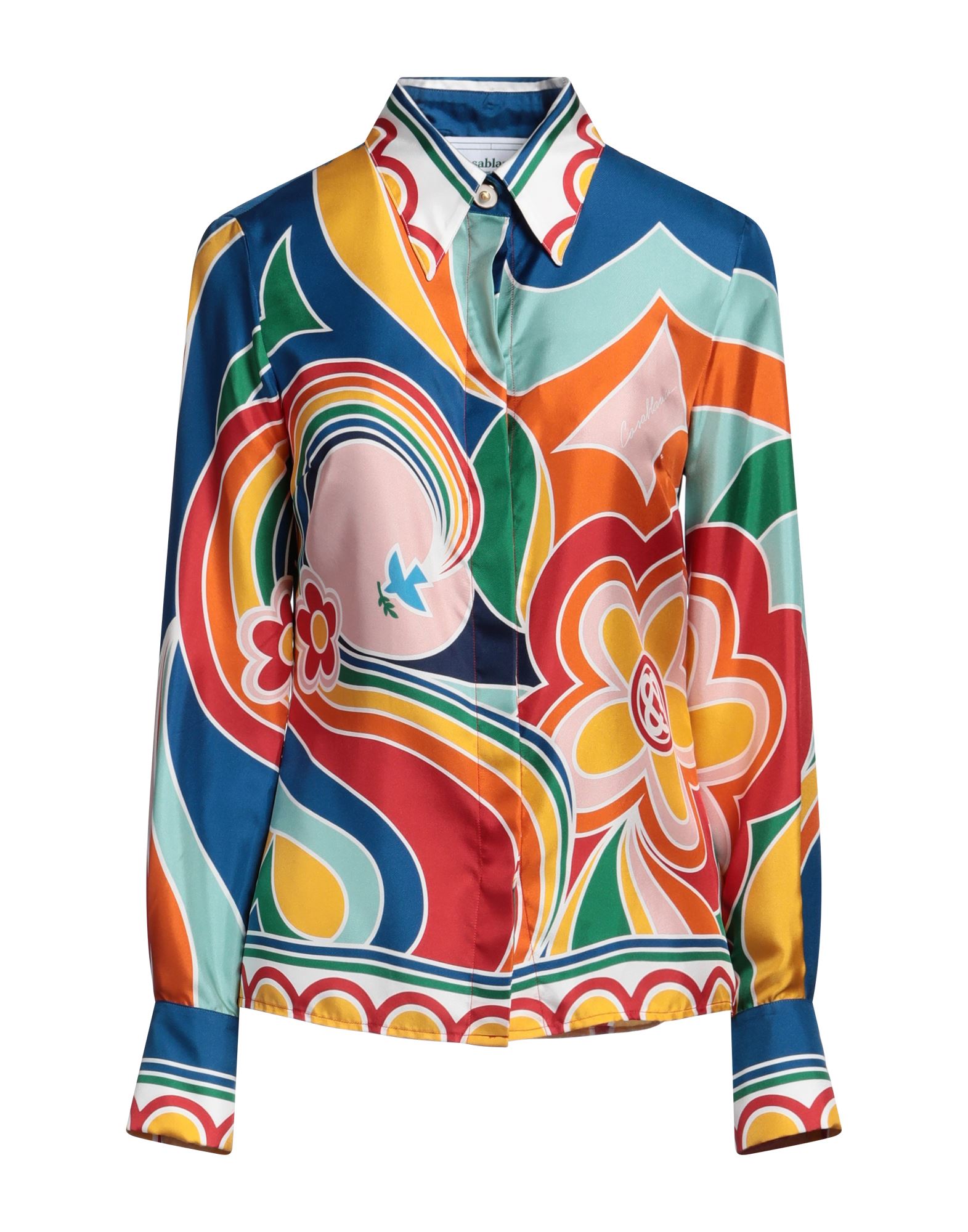 CASABLANCA Hemd Damen Blau CASABLANCA Hemd Damen Blau von CASABLANCA