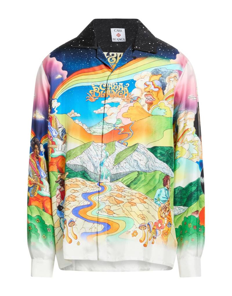 CASABLANCA Hemd Herren Grün von CASABLANCA