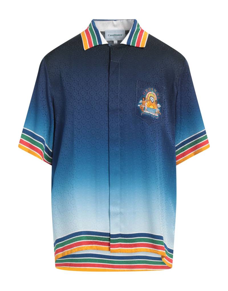 CASABLANCA Hemd Herren Nachtblau von CASABLANCA