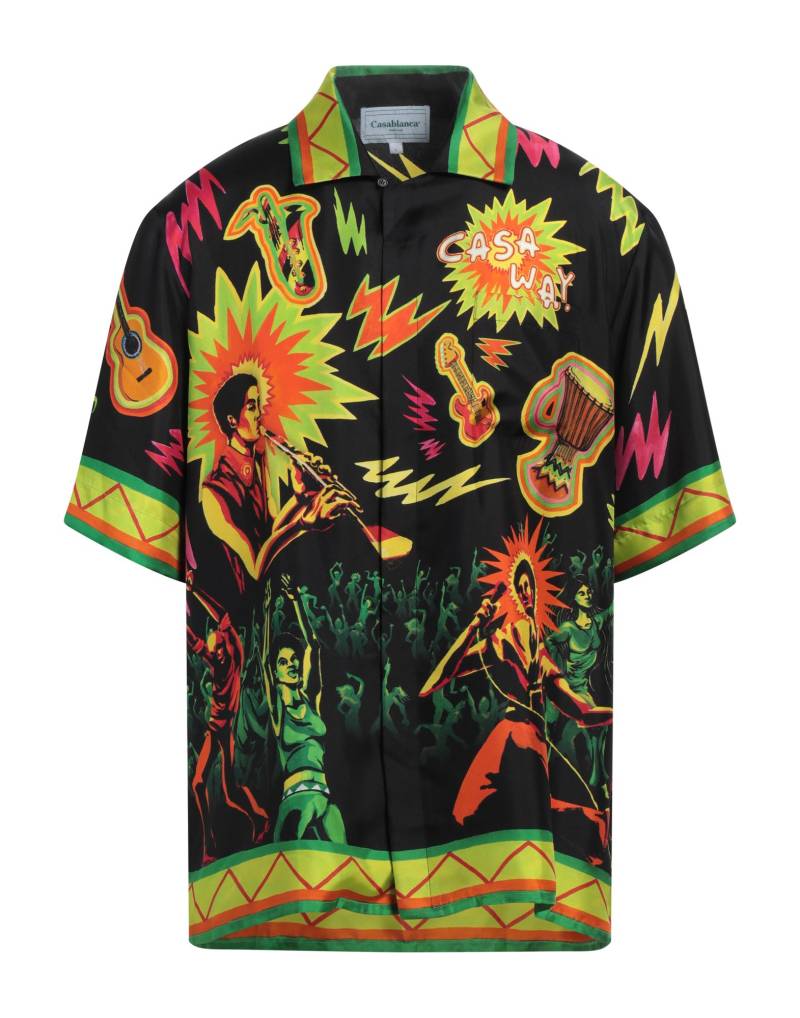 CASABLANCA Hemd Herren Schwarz von CASABLANCA