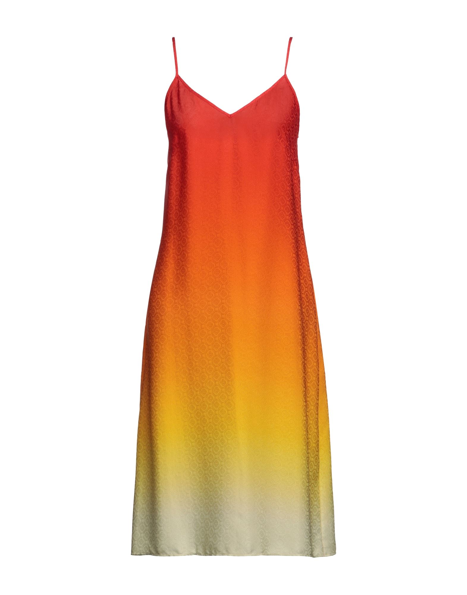 CASABLANCA Midi-kleid Damen Orange CASABLANCA Midi-kleid Damen Orange von CASABLANCA