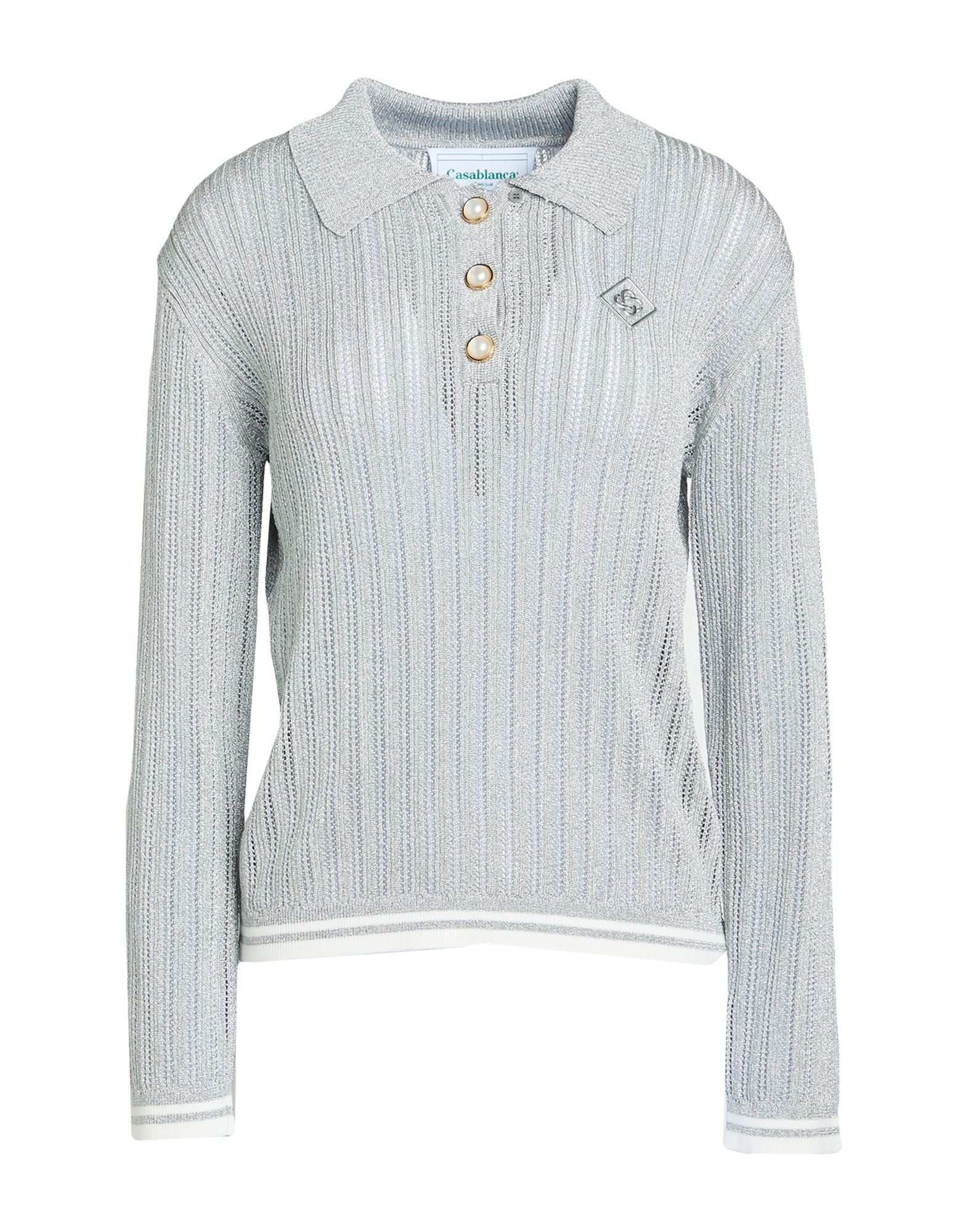 CASABLANCA Pullover Damen Silber CASABLANCA Pullover Damen Silber von CASABLANCA