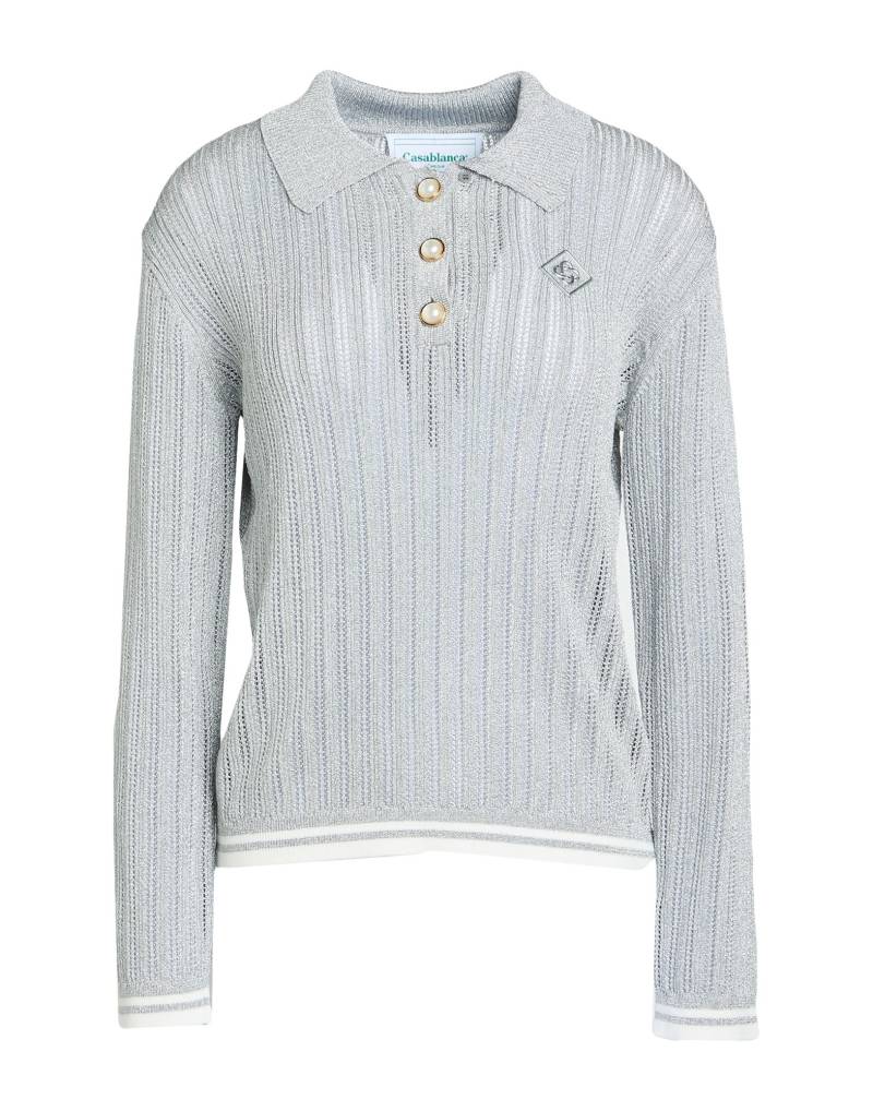 CASABLANCA Pullover Damen Silber von CASABLANCA