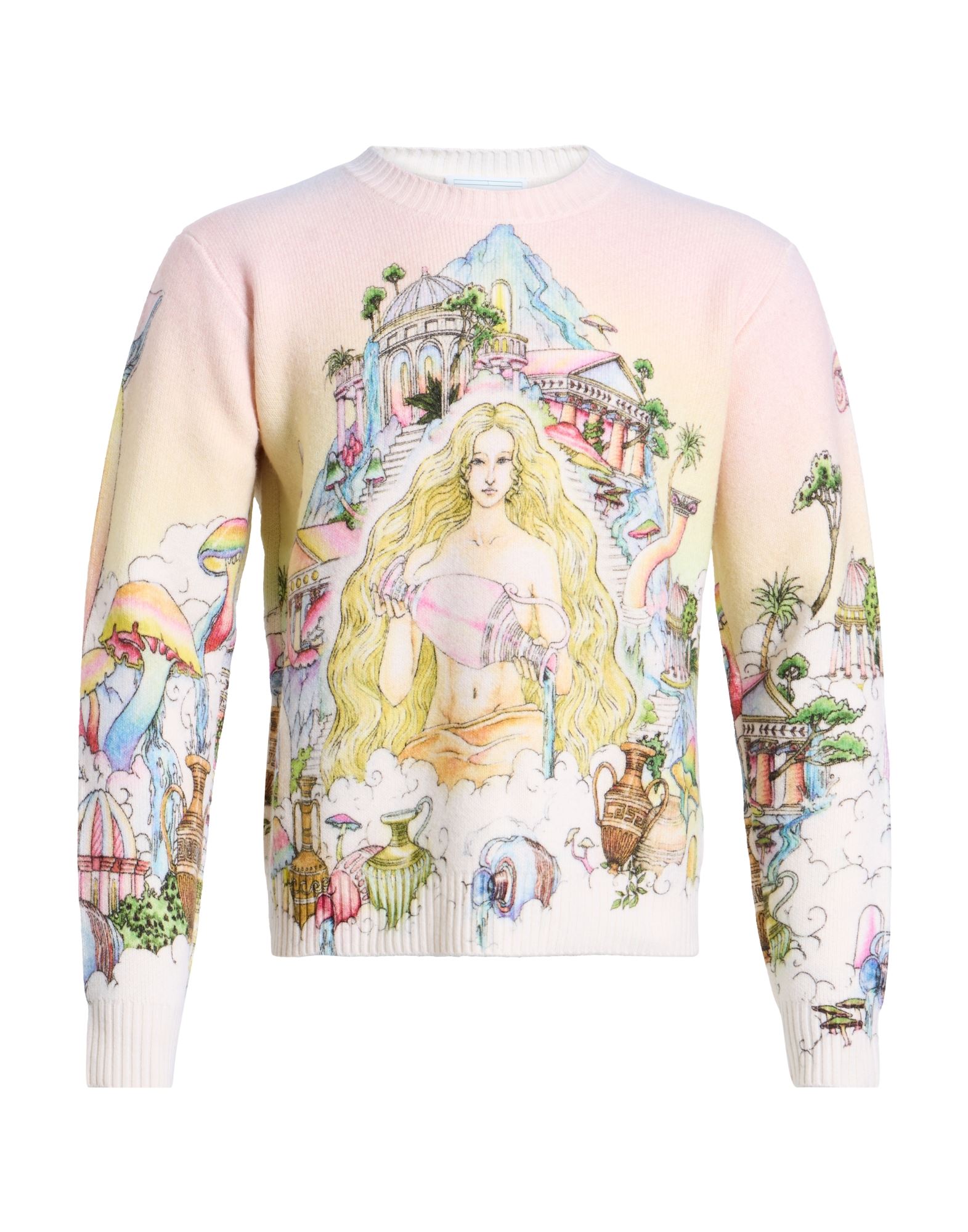 CASABLANCA Pullover Herren Pastellgelb CASABLANCA Pullover Herren Pastellgelb von CASABLANCA