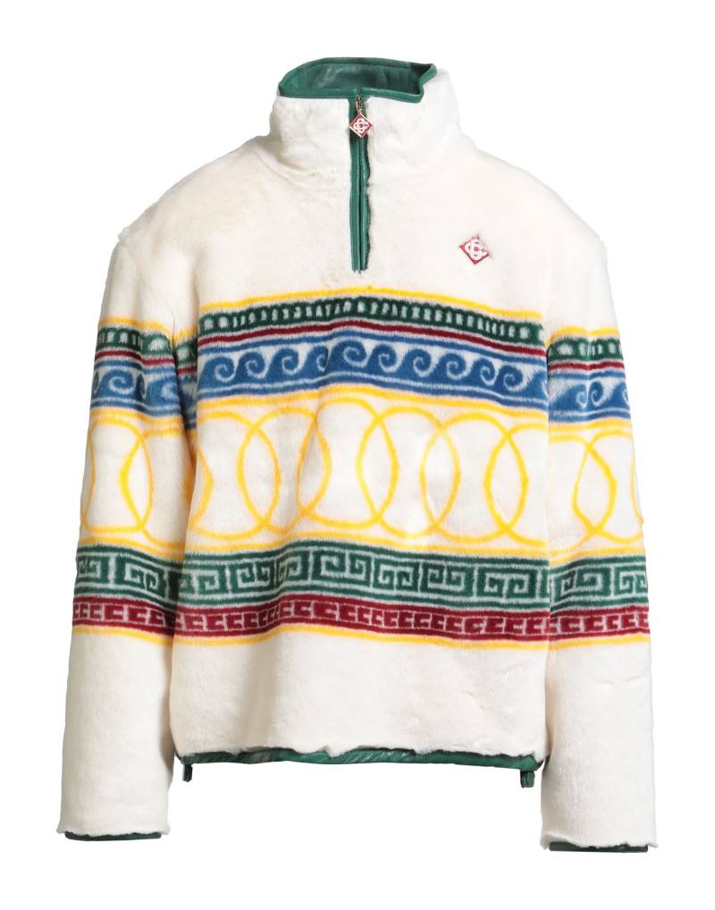 CASABLANCA Shearling- & Kunstfell Herren Weiß von CASABLANCA