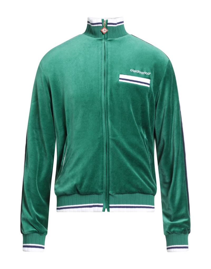 CASABLANCA Sweatshirt Herren Grün CASABLANCA Sweatshirt Herren Grün von CASABLANCA