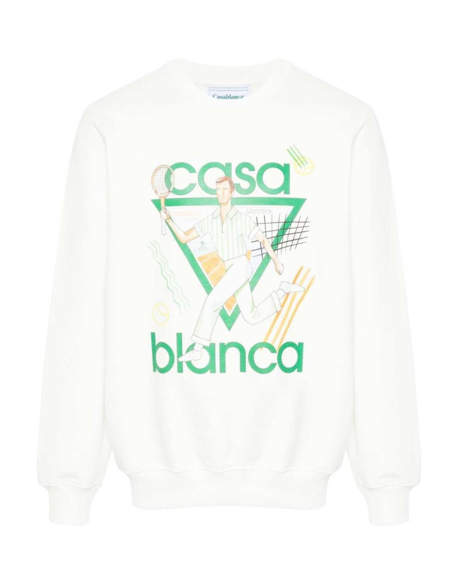 CASABLANCA Sweatshirt Herren Weiß von CASABLANCA