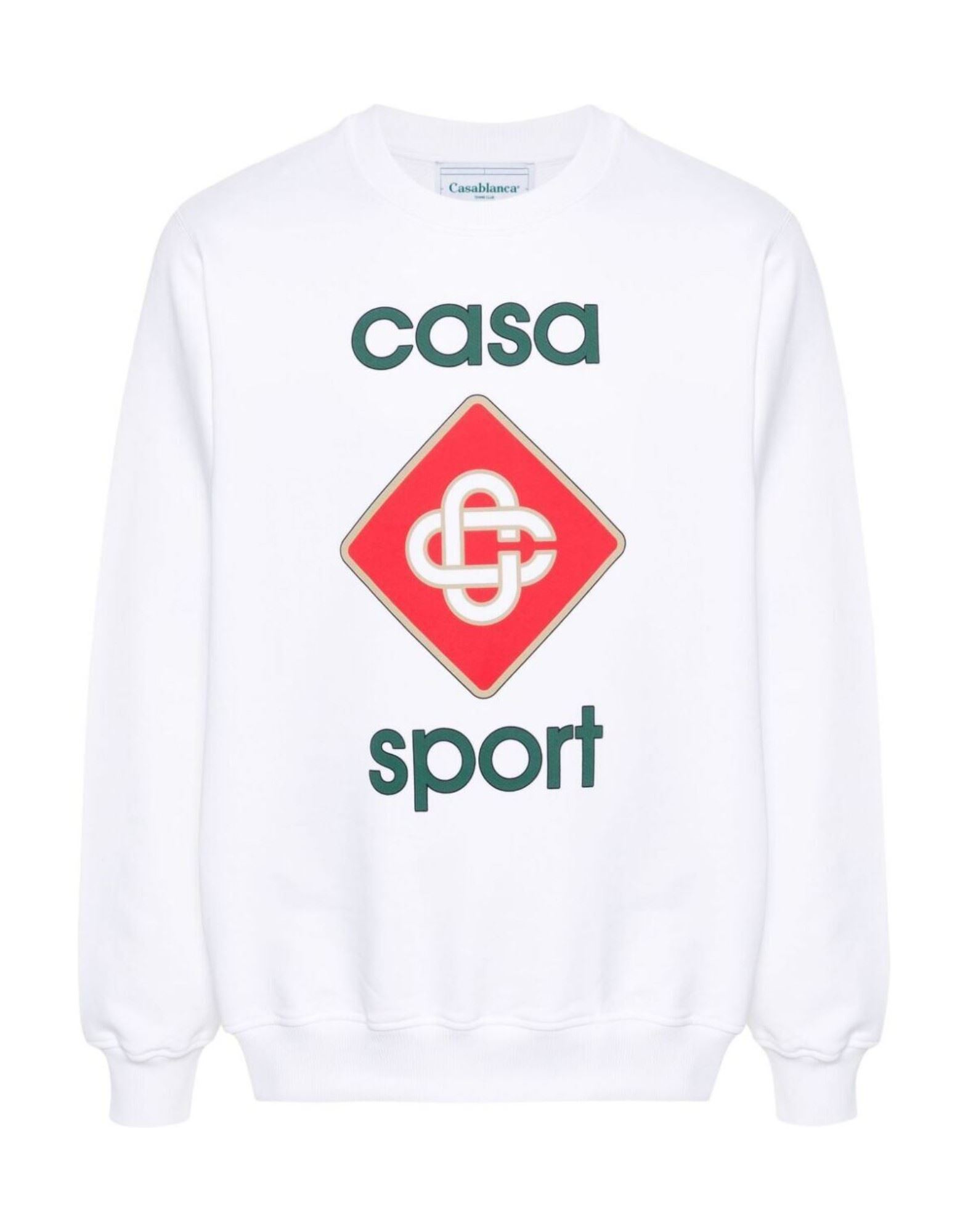 CASABLANCA Sweatshirt Herren Weiß von CASABLANCA