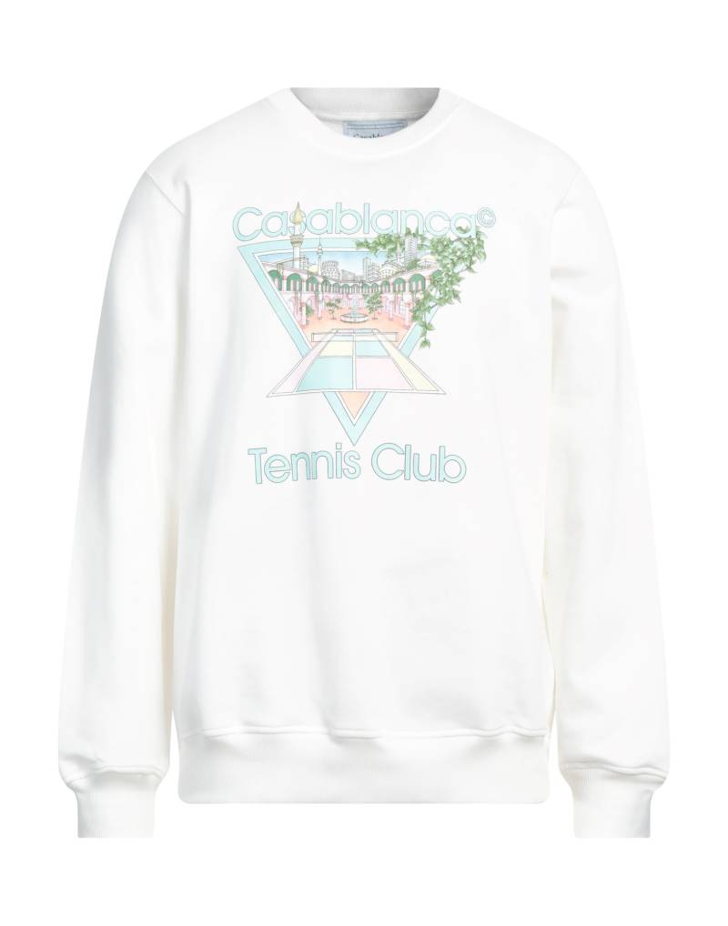 CASABLANCA Sweatshirt Herren Weiß von CASABLANCA