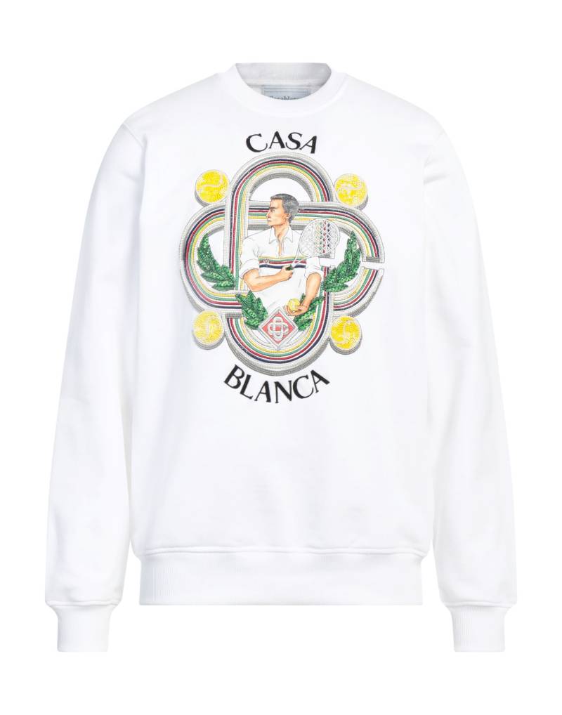 CASABLANCA Sweatshirt Herren Weiß von CASABLANCA