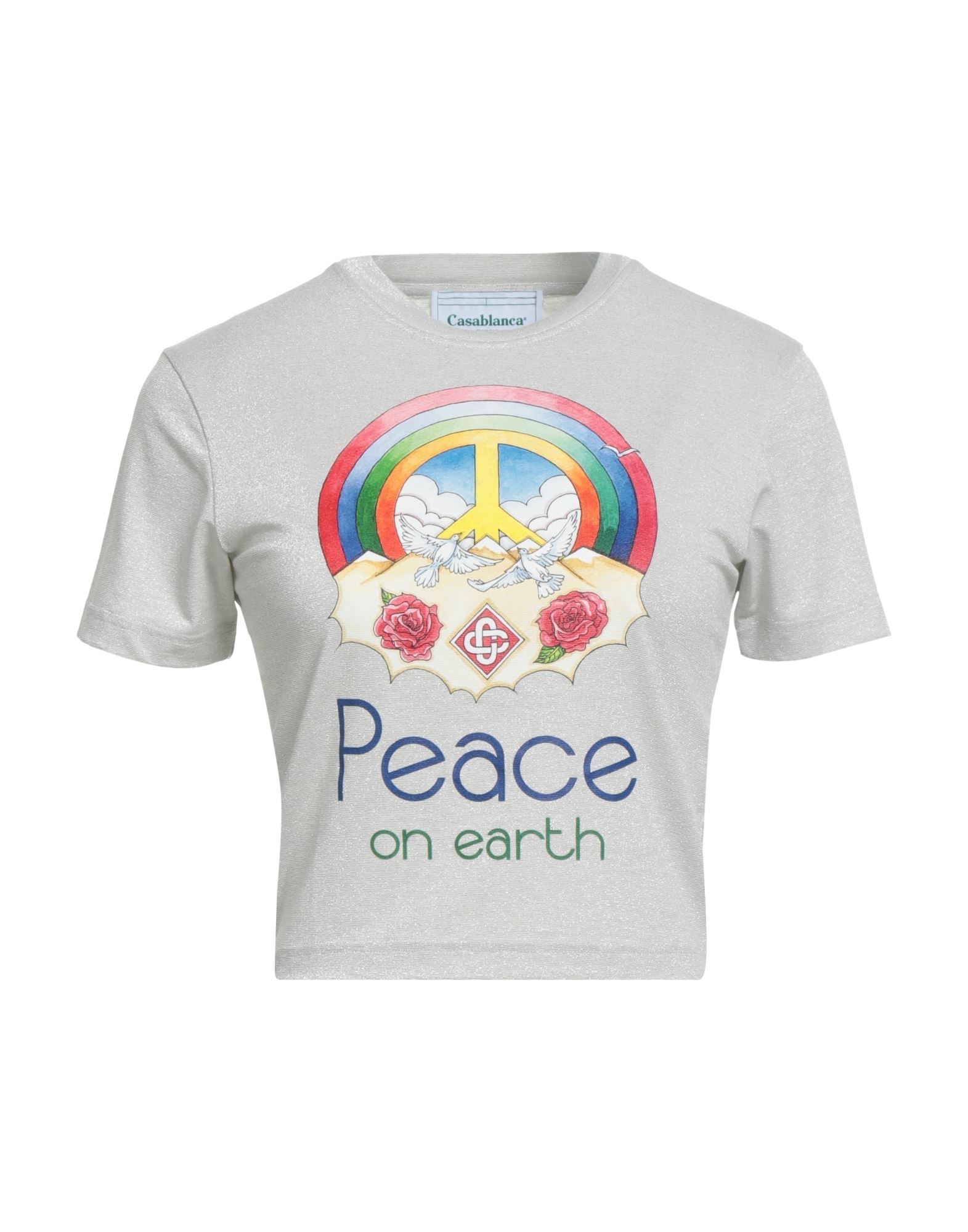 CASABLANCA T-shirts Damen Silber von CASABLANCA