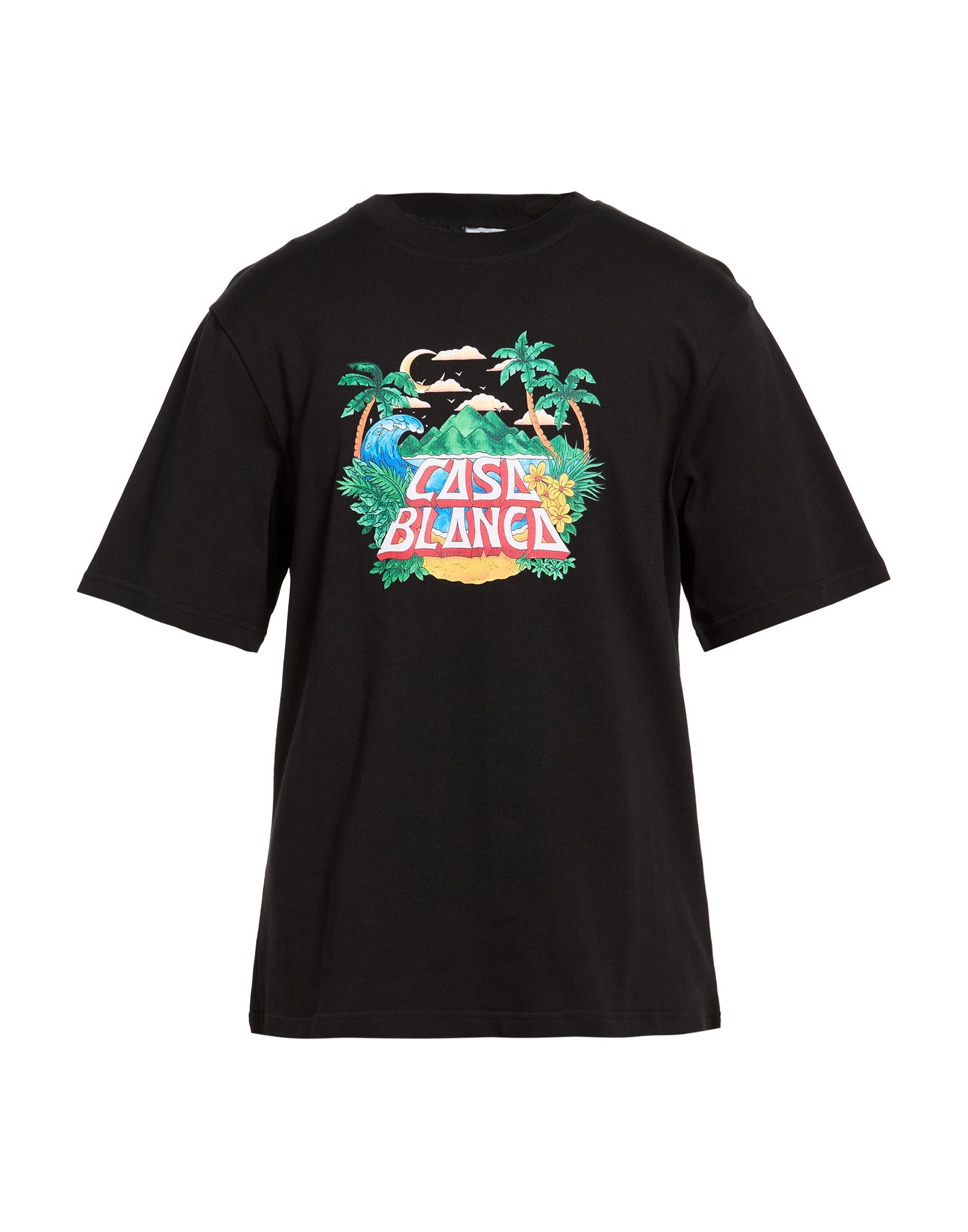 CASABLANCA T-shirts Herren Schwarz von CASABLANCA
