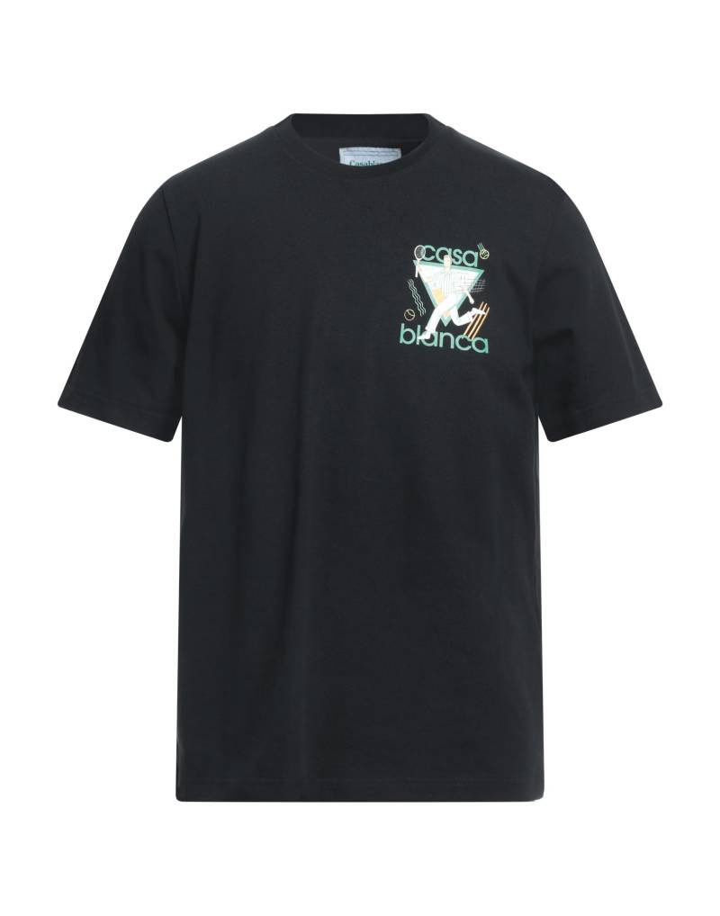 CASABLANCA T-shirts Herren Schwarz CASABLANCA T-shirts Herren Schwarz von CASABLANCA