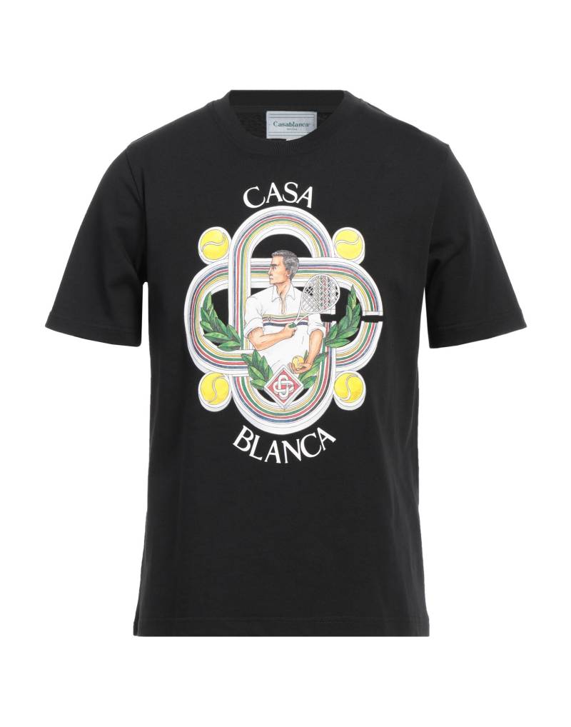 CASABLANCA T-shirts Herren Schwarz CASABLANCA T-shirts Herren Schwarz von CASABLANCA