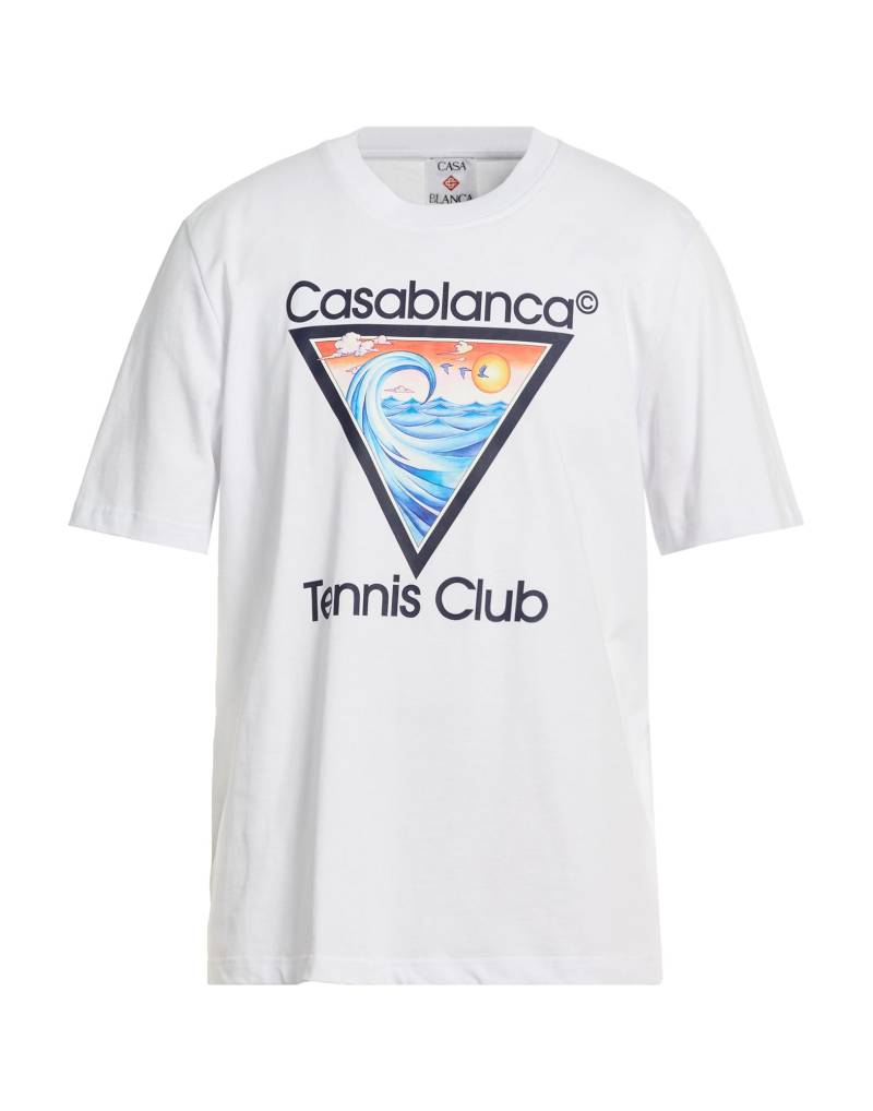 CASABLANCA T-shirts Herren Weiß von CASABLANCA