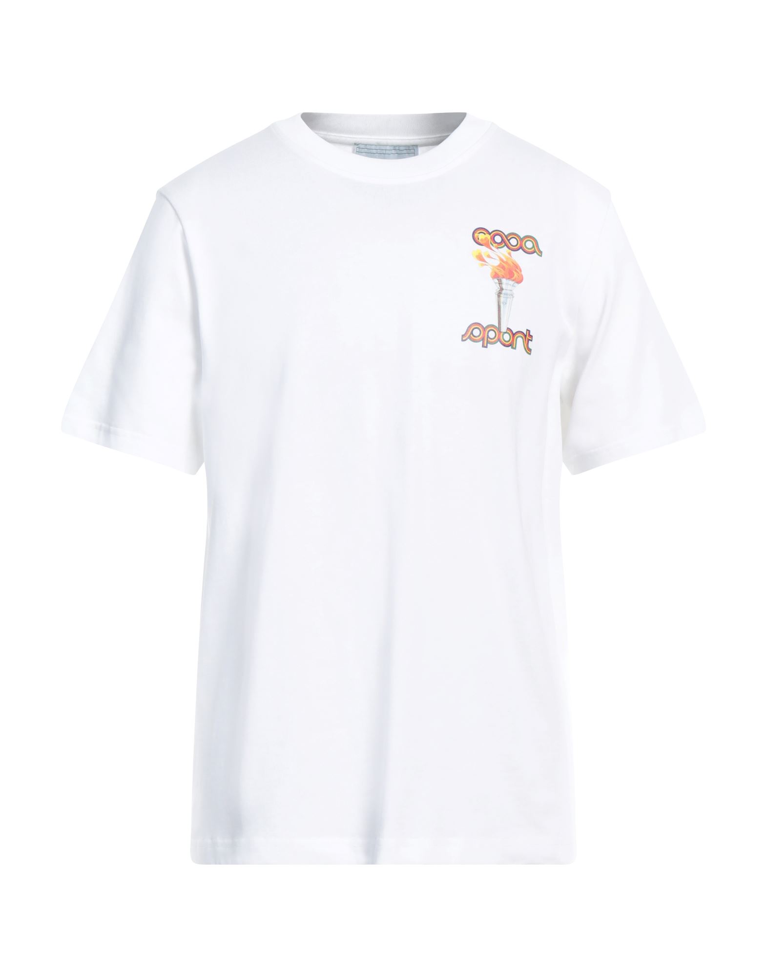 CASABLANCA T-shirts Herren Weiß CASABLANCA T-shirts Herren Weiß von CASABLANCA